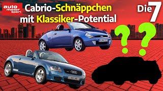 Cabrio-Schnäppchen mit Klassiker-Potential | auto motor und sport