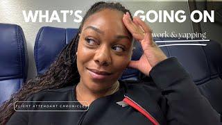 Delays & Chitchat | Come to Work With Me | Flight Attendant Chronicles