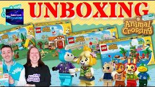 UNBOXING SET PACK LEGO ANIMAL CROSSING COLLECTION