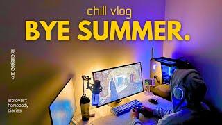 Gaming vlog |  Saying goodbye to Summer