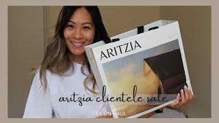 ARITZIA CLIENTELE SALE  2021 | TRY ON HAUL