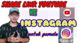 CARA SHARE LINK YOUTUBE KE INSTAGRAM gampang