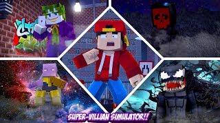 Minecraft Adventure - SUPER-VILLAIN SIMULATOR!!