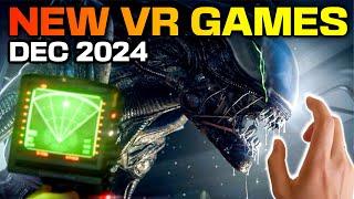 NEW VR GAMES IN DECEMBER 2024 - Meta Quest 3, PSVR2 & PCVR