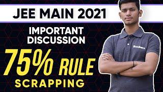 JEE , Board , 75% Rule Important Discussion - JEE 2021 - Education Minister Live - #jee2021