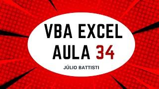 VBA Excel - Curso Grátis de Excel VBA Para Iniciantes - Aula 034 - Objeto Application - Parte 1