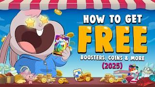 10 WAYS to Get FREE Boosters, Coins, Perks, and More in Match Masters!