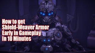 How to get the Shield-Weaver Armor Early under 10 Minutes ! Horizon Zero Dawn best armor