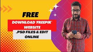 How to Freepik Psd file download and edit image or psd file on Photopea Website - Amazing Ideas
