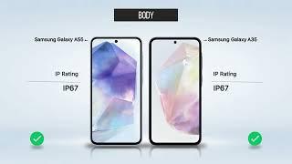 Samsung Galaxy A55 vs Samsung Galaxy A35