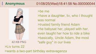 Femanon sleeps with her babysitter — 4Chan Greentext Stories