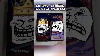 Samsung S25 Ultra vs Samsung S24 Ultra: The Most Epic Speed Test Ever! Who Will Win? #shorts#viral