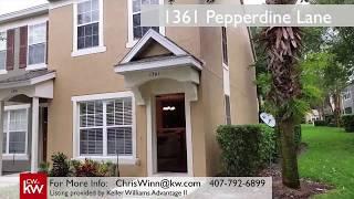 1361 Pepperdine Lane, Sanford Florida, 32771, Realtor Chris Winn (Real Estate Agent)