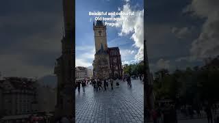 Old town Square, #Prague #youtubeshorts #youtubeshort #youtube #travel #travelvideos #europe #video