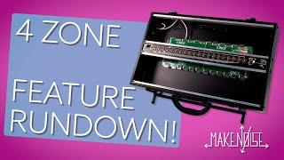 4 Zone CV Bus Case Feature Rundown | Make Noise