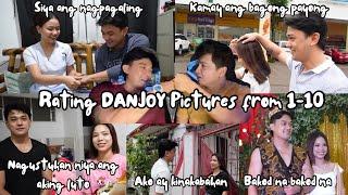 Rating DANJOY Pictures from 1-10 with Kalingap Dan | Papa Dan Kinakabahan!