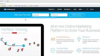 How to Sign Up For a GetResponse Email Marketing Account
