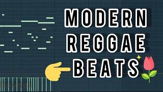 HOW TO MAKE A MODERN REGGAE BEAT IN { FL STUDIO 20 }+FLP PROJECT FILE FREE DOWNLOAD