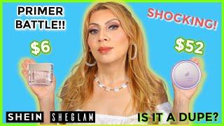 SHEIN $6.00 SHEGLAM BIRTHDAY SKIN PRIMER VS $52.00 TATCHA PRIMER 