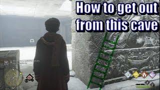 How to get out from this cave if your stuck