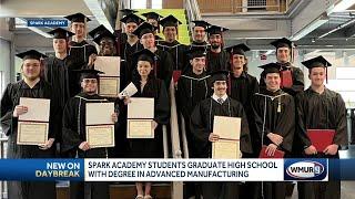 Spark Academy students graduate high school with degree in advanced manufacturing