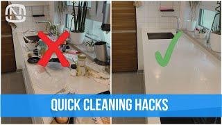 10 habits of people who CLEAN their HOME FAST