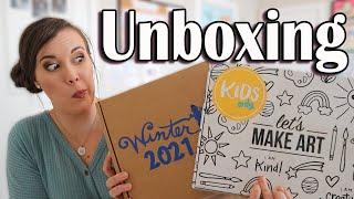 Subscription Box Unboxing January 2021 | Decor, Art & Kiwico
