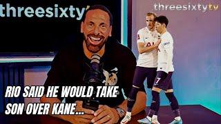 Threesixtytv Court | Rio Ferdinand said he would have son in his team ahead of Harry Kane