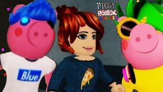 Roblox escape from PIGGY PIG, and the RB BATTLES card! Roblox Piggy managed to survive!