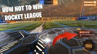 101 Ways to not win in Rocket League