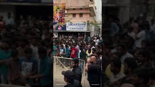 Massive Crowd At Sudarshan Theatre | SARIPODHAA SANIVAARAM Trailer Launch Event | YouWe Media