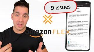 I Was Almost DEACTIVATED From Amazon Flex! (AVOID These Mistakes)