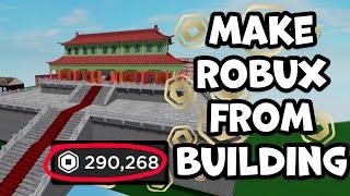 Make Robux From Building Commissions