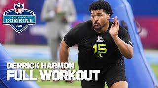 Derrick Harmon's 2025 NFL Scouting Combine workout