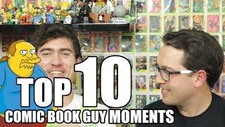 Top 10 Comic Book Guy Moments // Four Finger Discount