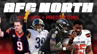 AFC North Preview + Predictions