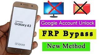 Samsung A3 (SM-A320F) FRP Bypass 2022 | Google Account Bypass/Remove Google ID Without PC