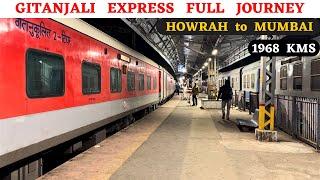Gitanjali Express Full Journey | Howrah to Mumbai