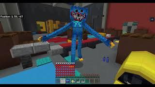 Poppy Playtime addon morph feature test | Play as Huggy Wuggy in Minecraft