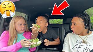 DIGGING IN HER FOOD PRANK ((INSANE REVENGE))