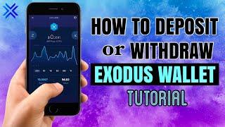 How to DEPOSIT or WITHDRAW on your EXODUS WALLET | App Tutorial