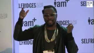 Will.i.am Interview  I.Am+ Launch - London Love & Inspiration