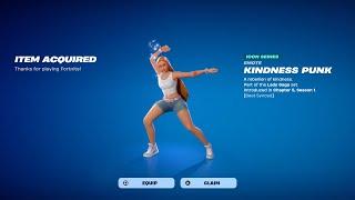 How To Get Kindness Punk Emote NOW FREE in Fortnite! (Free Kindness Punk Emote)