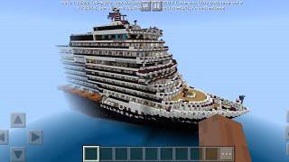 TITANIC in minecraft !!biggest ship in minecraft