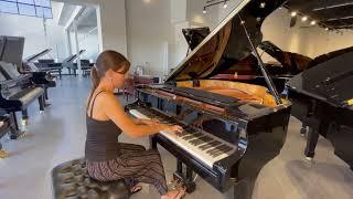 Astrid Playing our Award Winning Hailun HG151