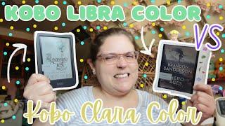 Kobo Libra Color VS Kobo Clara Color! ️