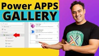 How to Use and Design the Gallery in Microsoft Power Apps