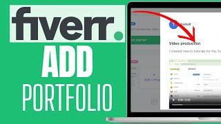 How to ADD PORTFOLIO on Fiverr Gig