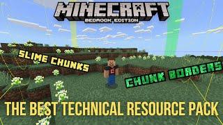 The Best Technical Resource Pack on Minecraft Bedrock Edition!!!