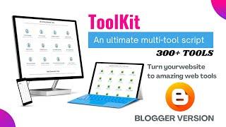Tool Kit All in One Web Tools Blogger Script